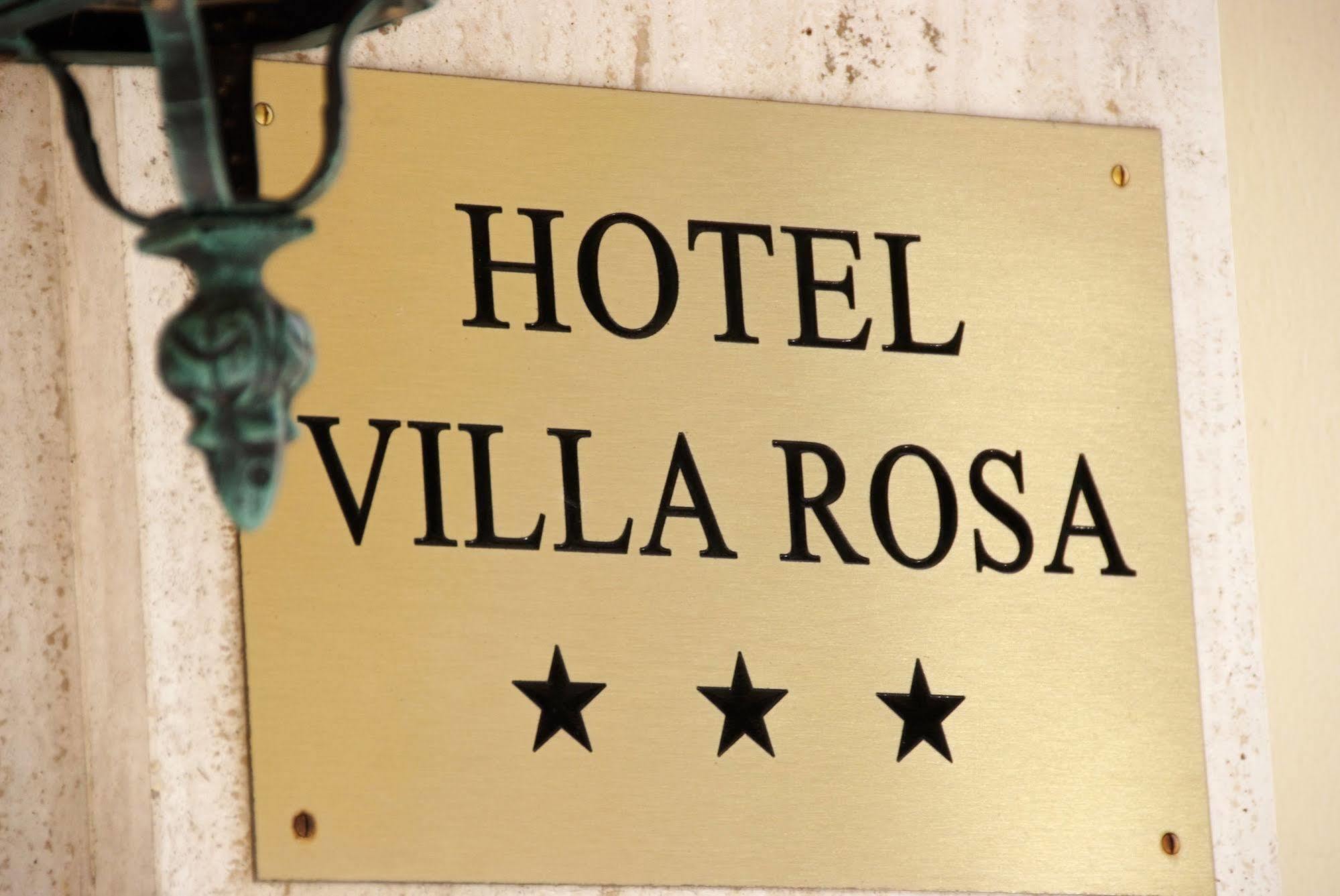 רומא Hotel Villa Rosa מראה חיצוני תמונה