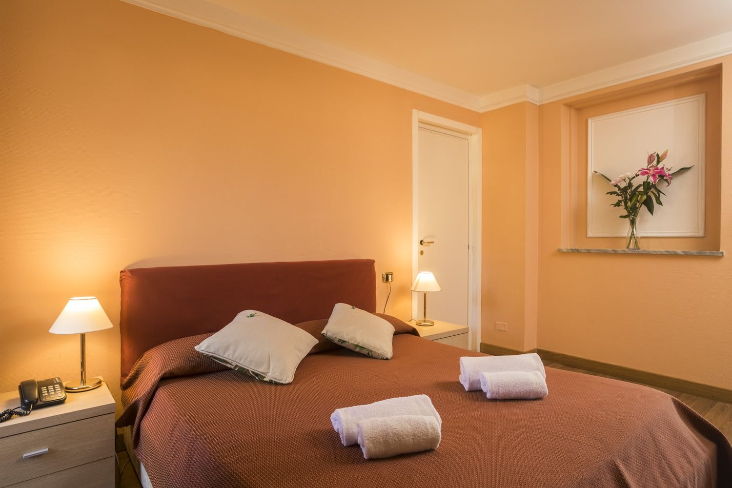 רומא Hotel Villa Rosa מראה חיצוני תמונה