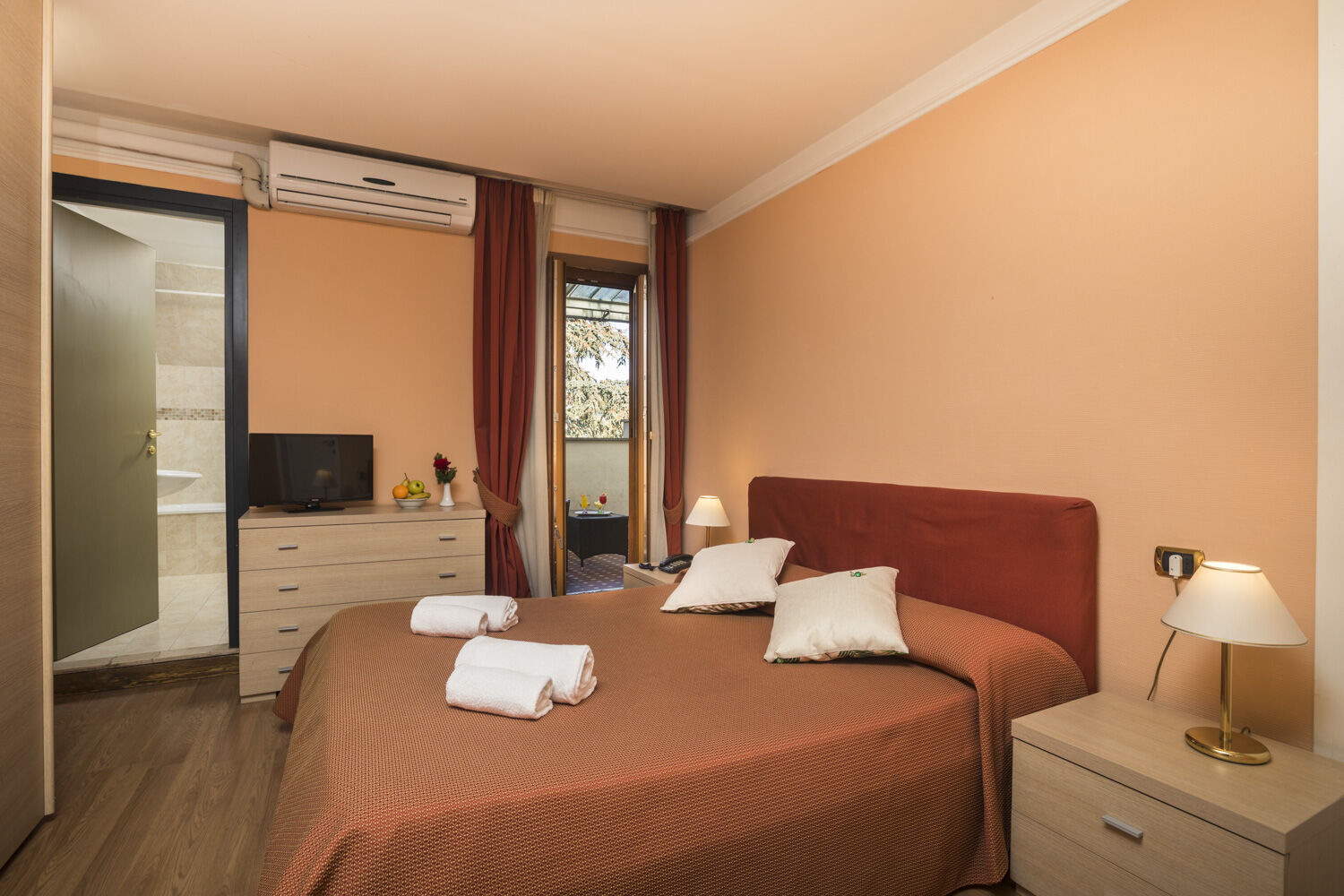 רומא Hotel Villa Rosa מראה חיצוני תמונה